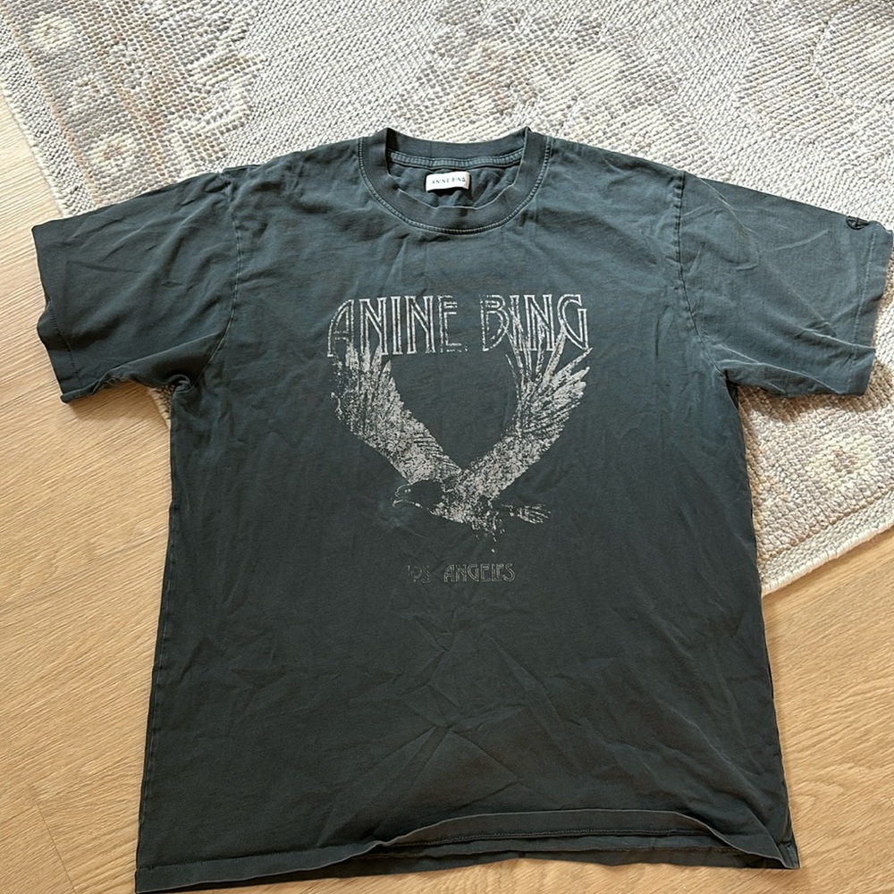 Anine Bing Gray T Shirt